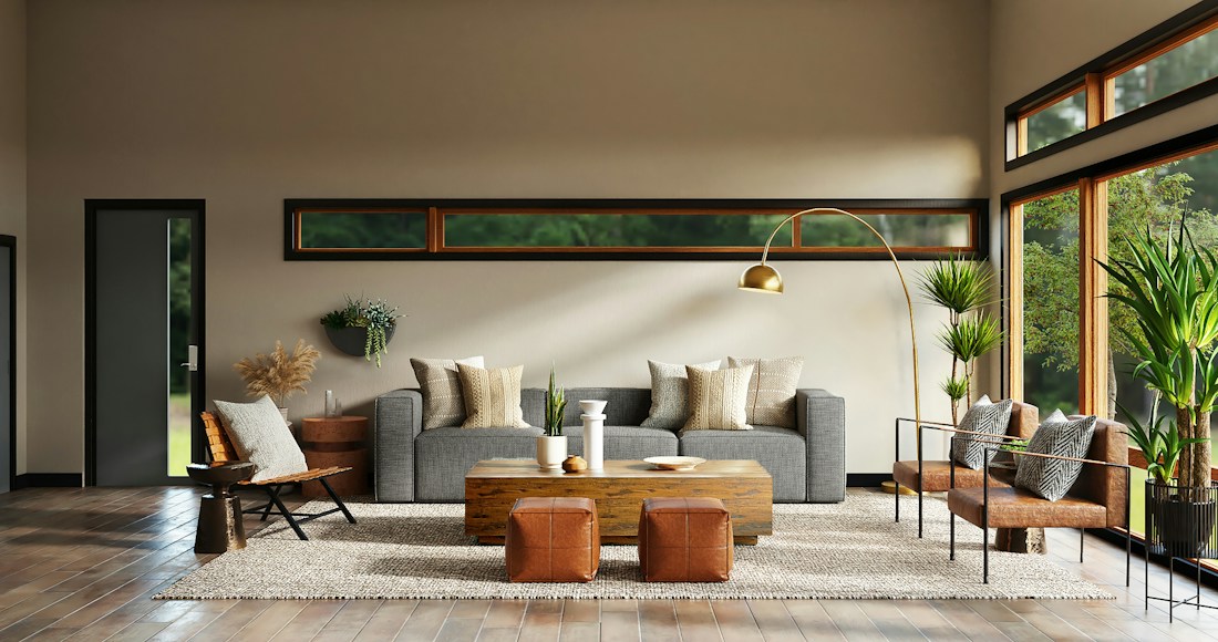Ambiente interior elegante